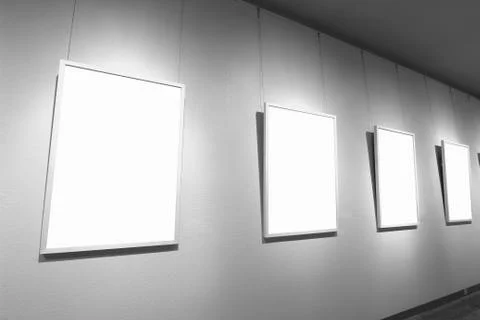 Empty frames Foto stock