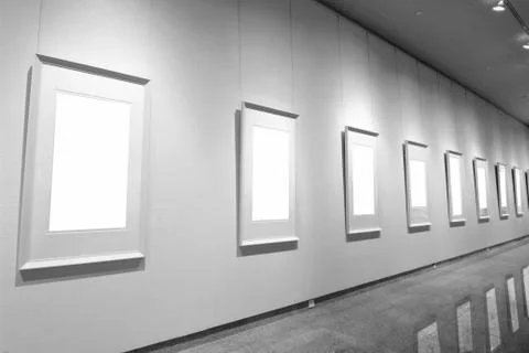 Empty frames Foto stock