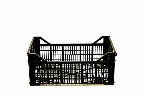 Empty Fruit Crate Box Stock Photos