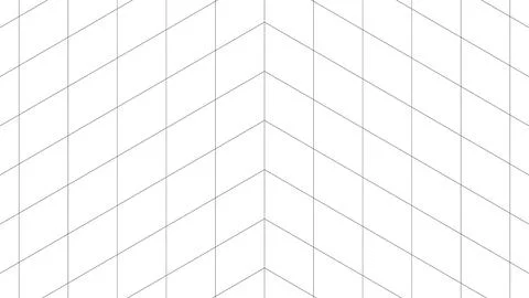Empty futuristic perspective corner room with white background and black gr.. Stock Illustration