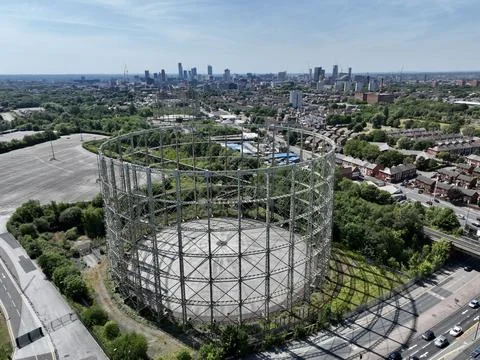 Empty Gas Holder Stock Photos