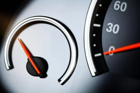 Empty gauge Stock Photos
