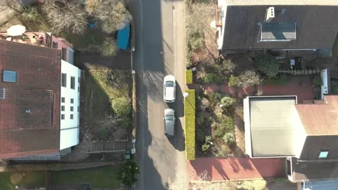 Empty German Streets after New Outbreak in a Pandemic Stock Footage 135881134