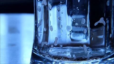 Empty glass of beer Stock Footage 77862540
