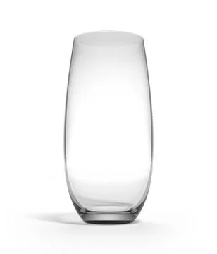 Empty glass Illustrazione stock