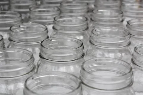 Empty Glass Jars Stock Photos