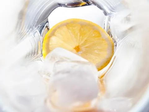 Empty glass Foto stock