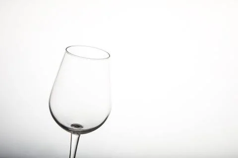 Empty Glass Foto stock