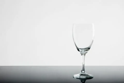Empty Glass Foto stock