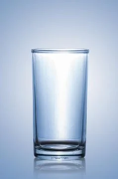 Empty glass 스톡 사진