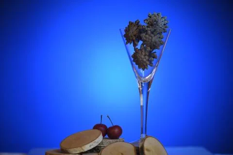 Empty glass. Stock Photos