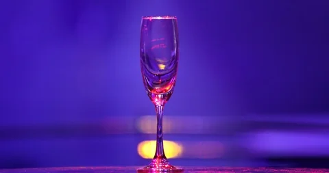 Empty Glasses in the pub Stock Footage 98053816