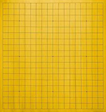 Empty goban top view Stock Photos