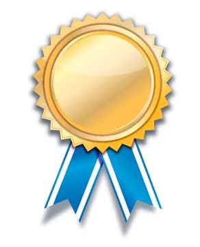 Empty  golden label . Stock Illustration