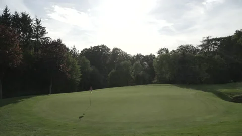 Empty golf course Stock Footage 237340343