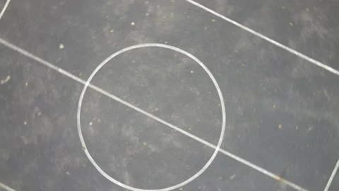 The empty grass playground Stock Footage 145065042