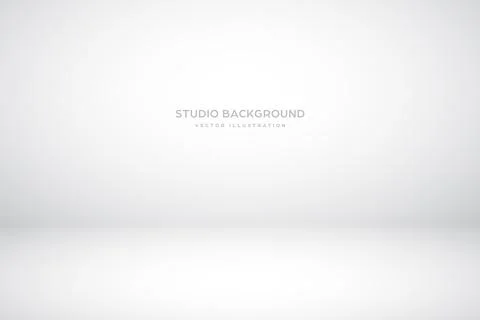 Empty gray studio abstract background with spotlight effect. Product showcase 스톡 일러스트