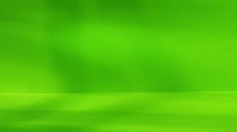 Empty green 3d studio space with deep artistic shadow Stock Photos