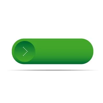 Empty green button for web vector Stockillustratie