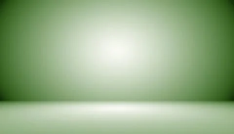 Empty Green Studio well use as background,website template,frame Stock Illustration