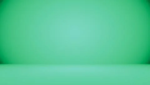 Empty Green Studio well use as background,website template,frame Illustrazione stock