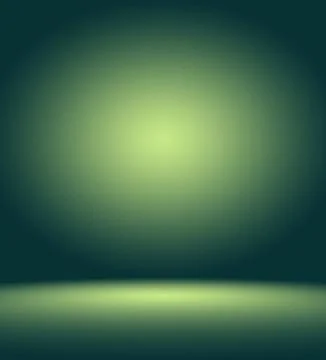 Empty Green Studio well use as background,website template,frame Illustrazione stock