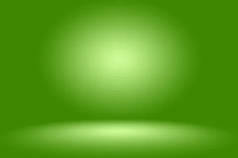 Empty Green Studio well use as background,website template,frame Illustrazione stock