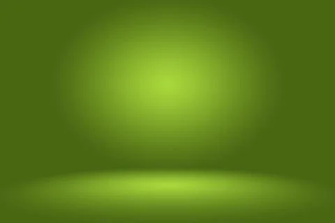 Empty Green Studio well use as background,website template,frame Illustrazione stock