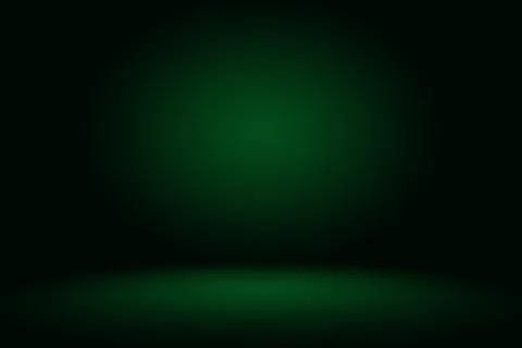 Empty Green Studio well use as background,website template,frame Illustrazione stock