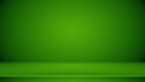 Empty Green Studio well use as background,website template,frame,business report Stock Illustration