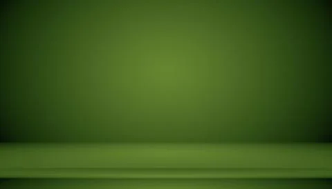 Empty Green Studio well use as background,website template,frame,business report Stock Illustration
