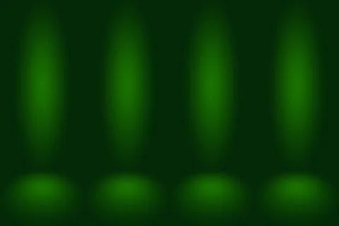 Empty Green Studio well use as background,website template,frame Stock Illustration