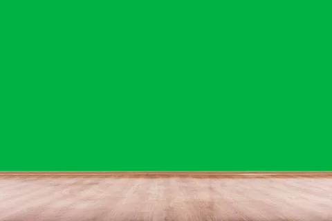 Empty green wall Stock Photos