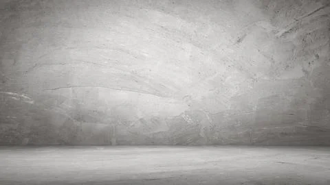 Empty grey cement wall floor and wall room, Perspectives background of natu.. Stock Photos