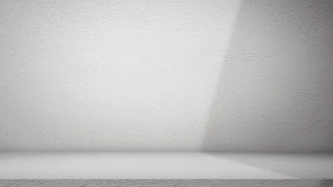 Empty grey cement wall floor and wall room loft style, Perspectives backgro.. Stock Photos