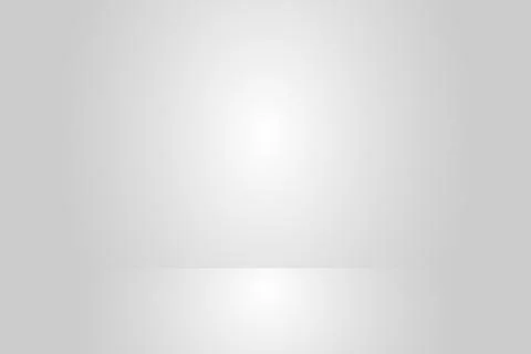 Empty grey studio background. An empty studio room for a photo shoot or Illustrazione stock