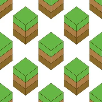 Empty ground pattern Stock Illustration