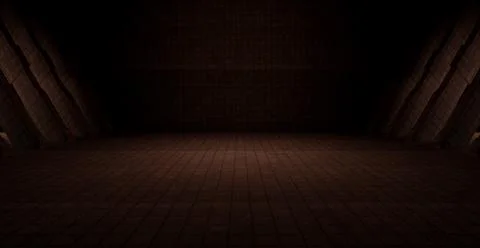 Empty Grunge Virtual Reality Construction Night Black Abstract Background Wit Stock-Illustration