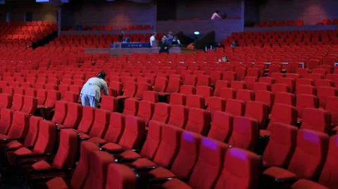 Empty hall Vídeos de archivo 34433252
