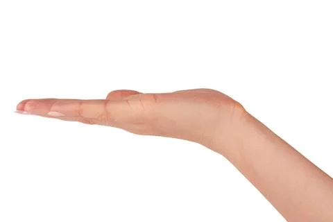 Empty hand Foto stock