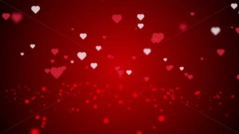 Empty Heart Particble Stock Footage 146775758