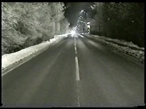 Empty Highway Stock Footage 340541732