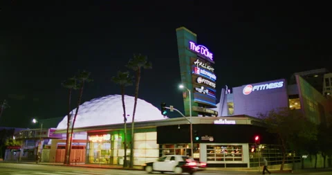 Empty Hollywood Streets During The Covid19 Pandemic in Los Angeles, California Stock Footage 151235809