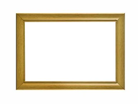 Empty horizontal frame for picture or portrait Stock Photos