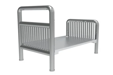 Empty hospital bed 3D rendering Stock Illustration