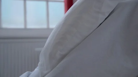 Empty Hospital Bed Stock Footage 128495072