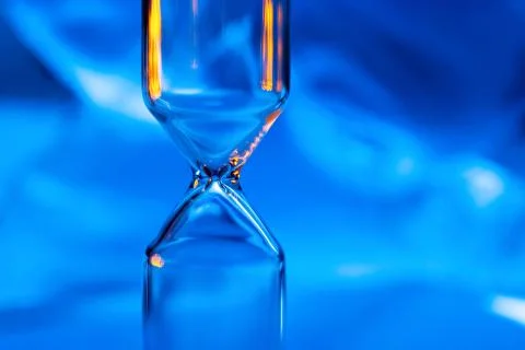 Empty hourglass Stock Photos