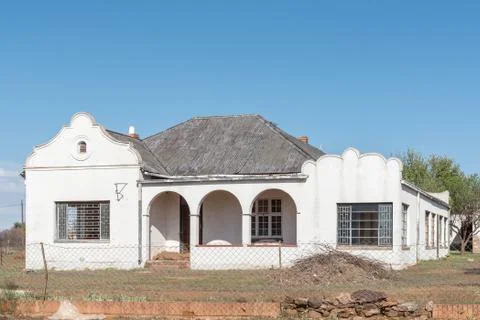 Empty house in Springfontein Stock Photos
