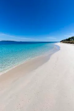 Empty Indonesian Beach Stock Photos