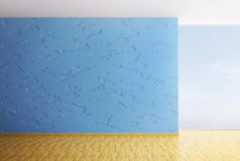 Empty interior 3d render Stock Illustration